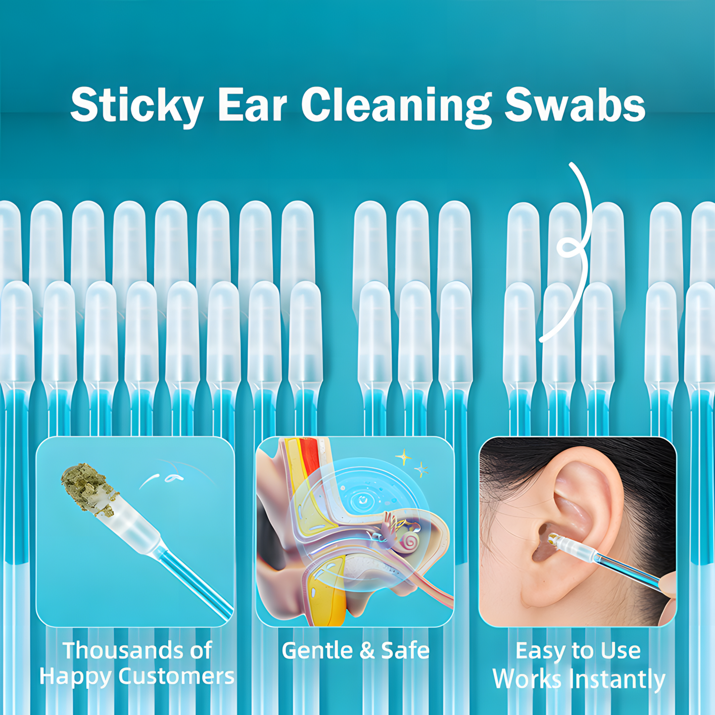 🔥Last Day 70% OFF 💦Natravor™ Sticky Ear Cleaning Sticks – Gentle, Visible Ear Care