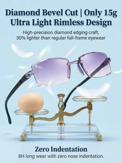 🔥Last Day 50% OFF -[Regain Your Youthful Vision] Smart Zoom Diamond-Cut Reading Glasses
