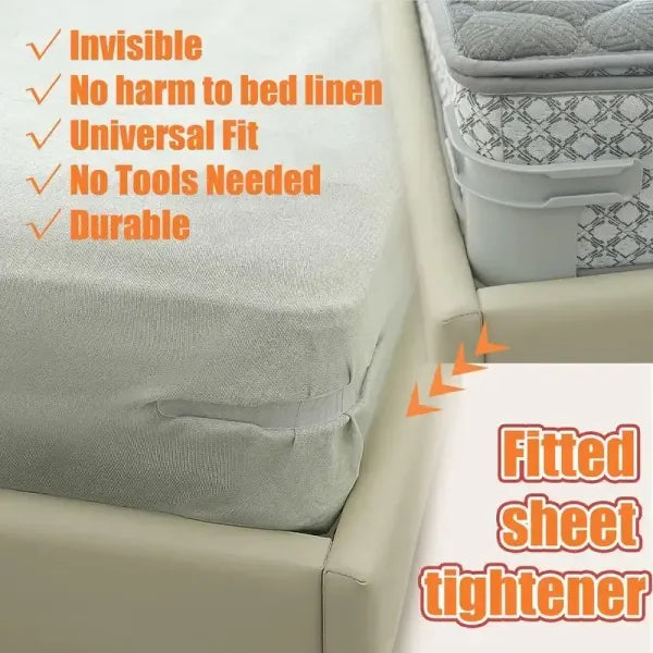 🔥🌟🛌4-Pack Heavy Duty Bed Sheet Clips