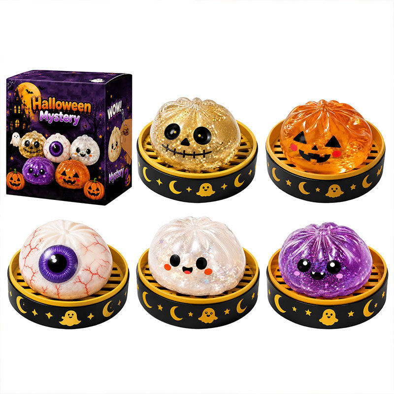 2026 NEW Upgraded 2.0🏆🌎Ends Today: 50% OFF! ⏰🎃 Halloween Dumpling Squeeze Squishy Toy
