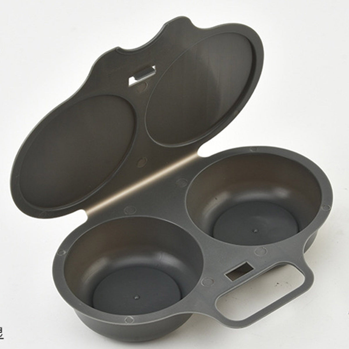 🥚✨ BUY 2 GET 1 FREE! Dual-Cavity Microwave Egg Poacher | Quick & Healthy Breakfast in Minutes 🍳