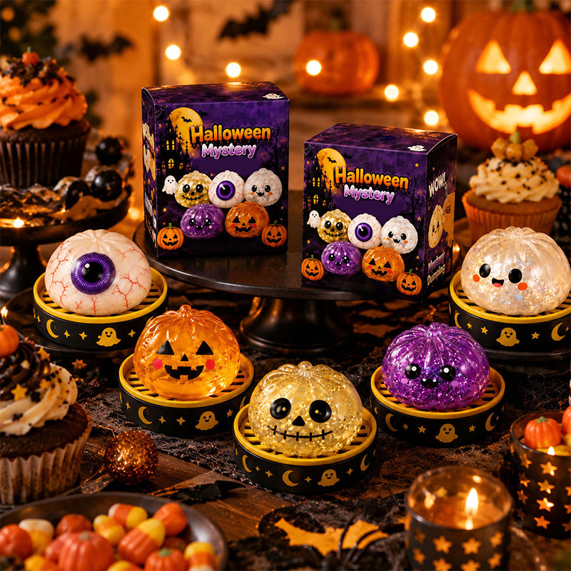 2026 NEW Upgraded 2.0🏆🌎Ends Today: 50% OFF! ⏰🎃 Halloween Dumpling Squeeze Squishy Toy