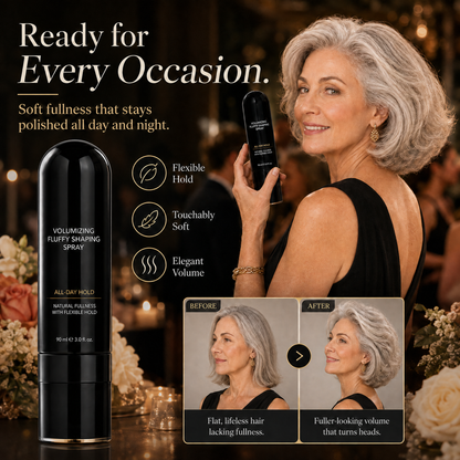 Last Day Promotion 50% OFF🔥Fluffy Hair Shaping Spray Long Lasting Volumizing Mist with Peach Fragrance