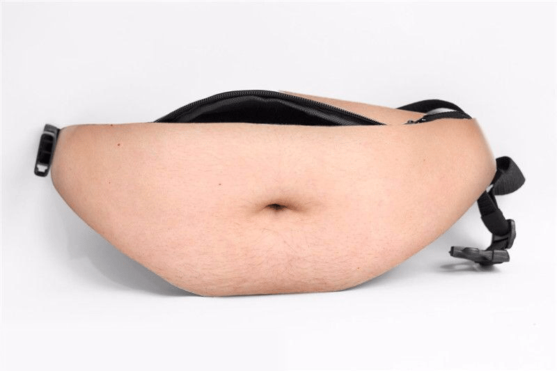 🔥Last Day 50% OFF - 3D Prank Dad Bod Waist Bag