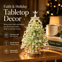 tabletop -Christmas-Tree-Lighted