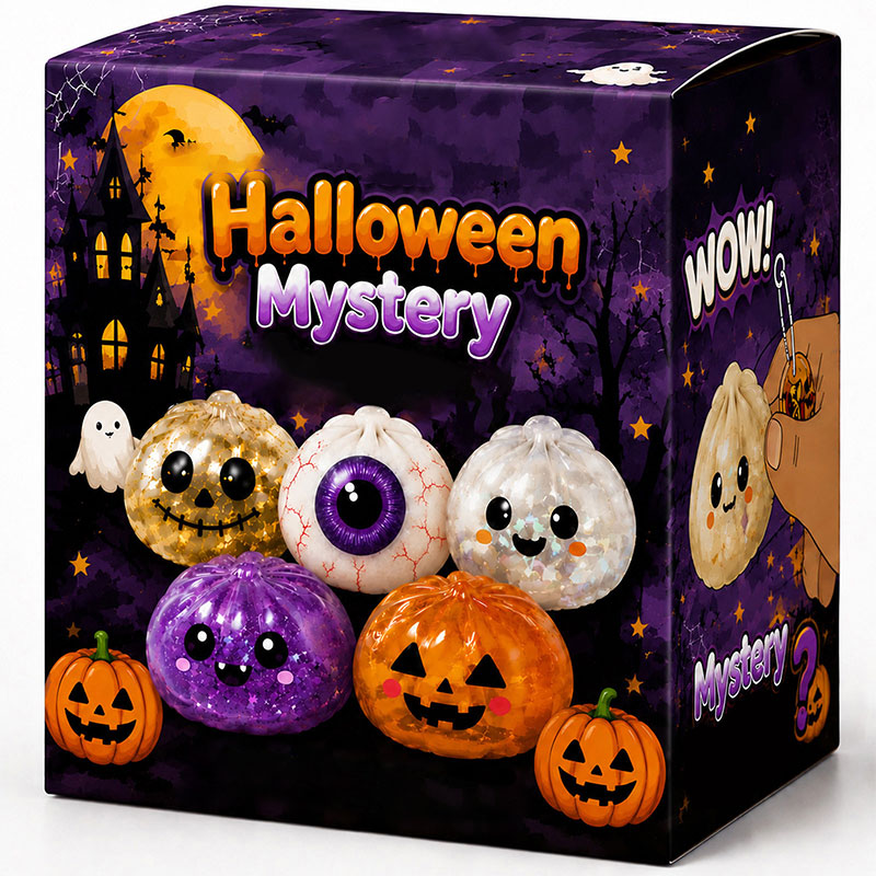 2026 NEW Upgraded 2.0🏆🌎Ends Today: 50% OFF! ⏰🎃 Halloween Dumpling Squeeze Squishy Toy