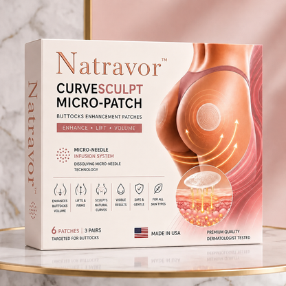 Natravor™ CurveSculpt Micro-Patch ✦ Sculpt • Firm • Smooth Lower Body Curves ✦ Micro-Needle Infusion System