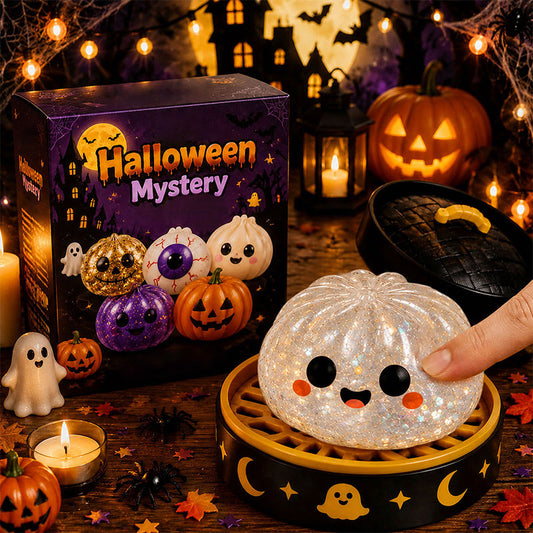 2026 NEW Upgraded 2.0🏆🌎Ends Today: 50% OFF! ⏰🎃 Halloween Dumpling Squeeze Squishy Toy