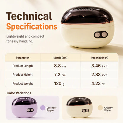🔥Last Day 50% OFF -✂️ 2-in-1 Smart Electric Nail Clipper & Polisher – Anti-Pinch Safety & LED Light 💅