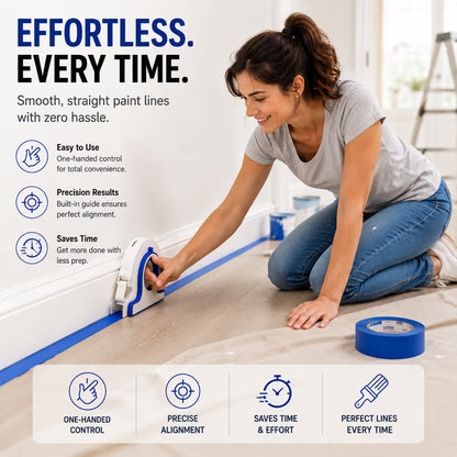 🔥 Last Day 50% OFF –High-efficiency Painter Masking Tape Applicator