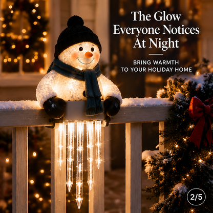 🔥Last Day 50% OFF -☃️WinterGlow Snowman Icicle Light Decor