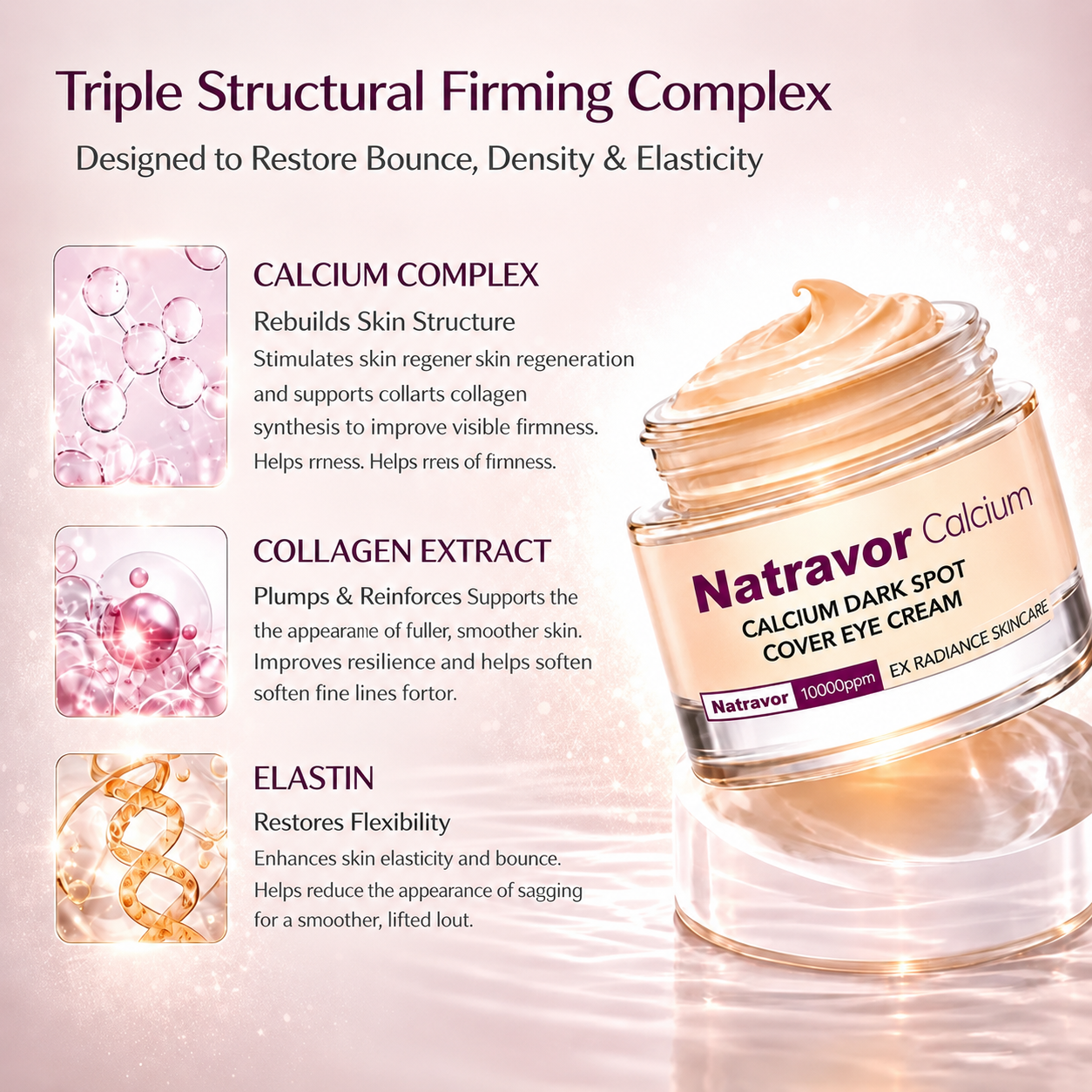 🔥LAST DAY 60% OFF!! Natravor Korean Calcium Dark Spot Eye Cream