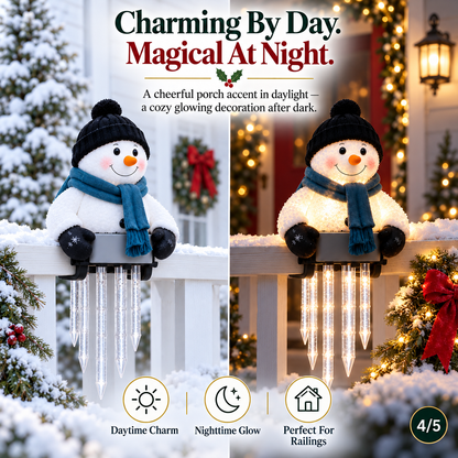 🔥Last Day 50% OFF -☃️WinterGlow Snowman Icicle Light Decor