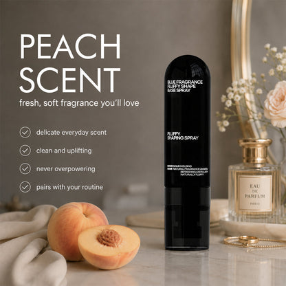 Last Day Promotion 50% OFF🔥Fluffy Hair Shaping Spray Long Lasting Volumizing Mist with Peach Fragrance