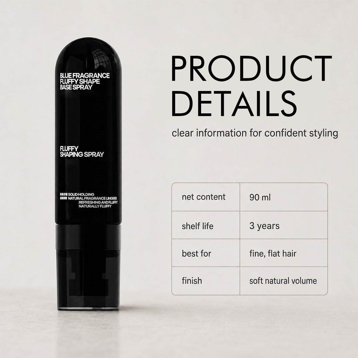 Last Day Promotion 50% OFF🔥Fluffy Hair Shaping Spray Long Lasting Volumizing Mist with Peach Fragrance