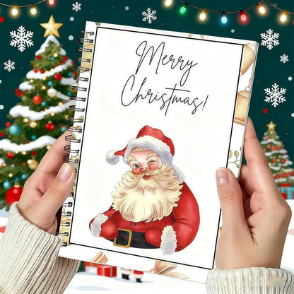 🔥🎁49% OFF!!!-Ready for Christmas!🎅Christmas Gift Card Booklet -👍DIY Spiral-Bound Christmas Gift Card Holder Book
