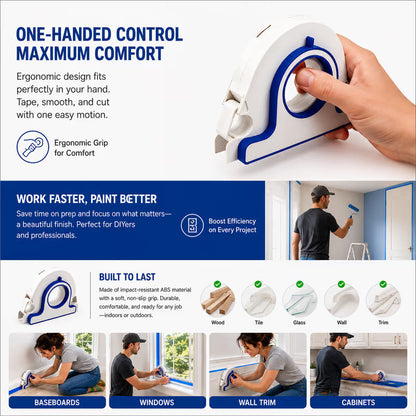 🔥 Last Day 50% OFF –High-efficiency Painter Masking Tape Applicator