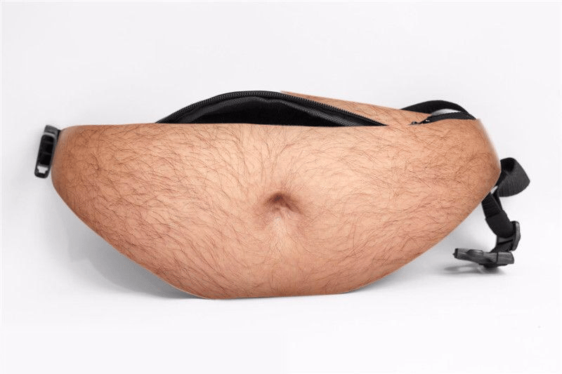 🔥Last Day 50% OFF - 3D Prank Dad Bod Waist Bag