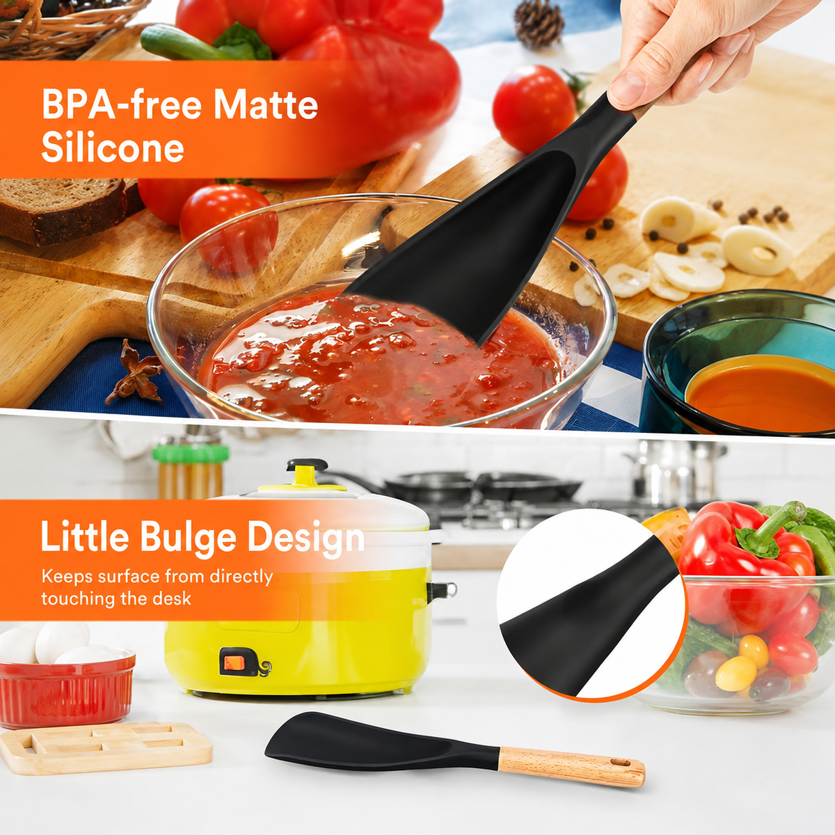 🔥Multifunction Spatula Cooking Spoon