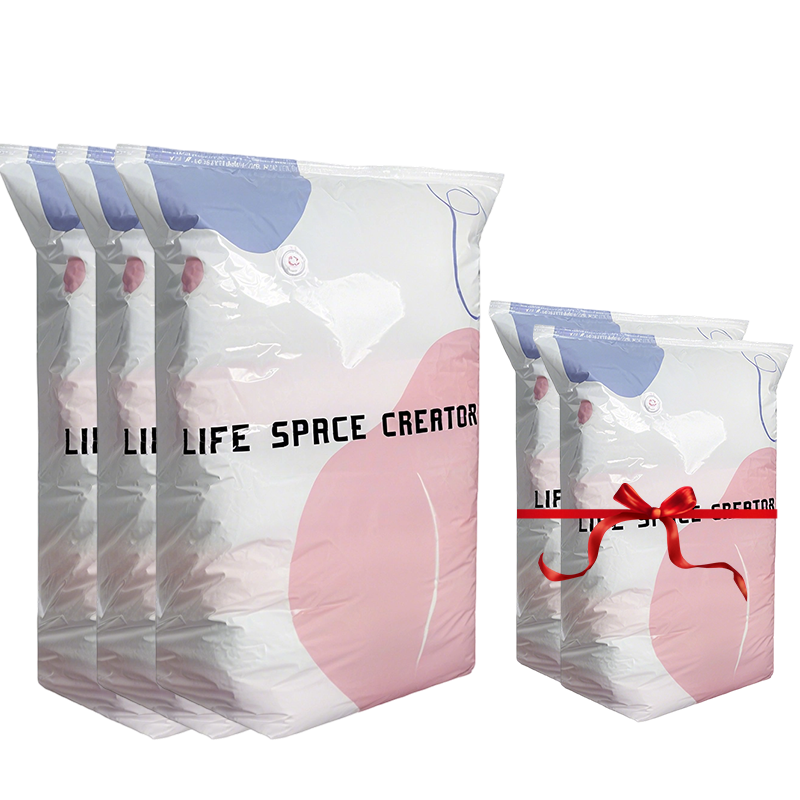 LAST DAY BUY 2 GET 1 FREE!!💞50K+ SOLD!🧳💨 No‑Pump Vacuum Storage Bags