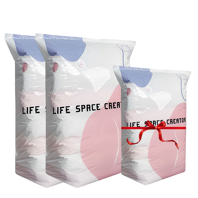 LAST DAY BUY 2 GET 1 FREE!!💞50K+ SOLD!🧳💨 No‑Pump Vacuum Storage Bags