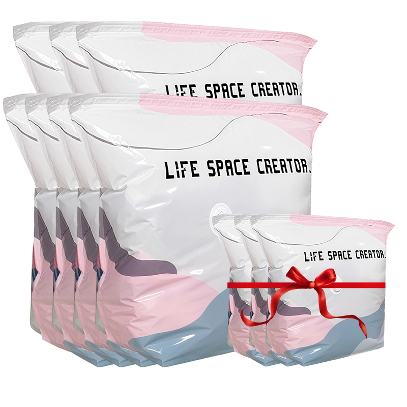 LAST DAY BUY 2 GET 1 FREE!!💞50K+ SOLD!🧳💨 No‑Pump Vacuum Storage Bags