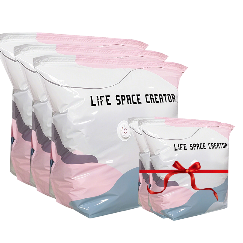 LAST DAY BUY 2 GET 1 FREE!!💞50K+ SOLD!🧳💨 No‑Pump Vacuum Storage Bags