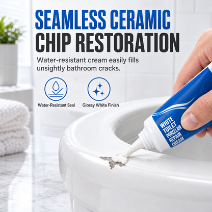 🔥White Toilet Porcelain Repair Cream