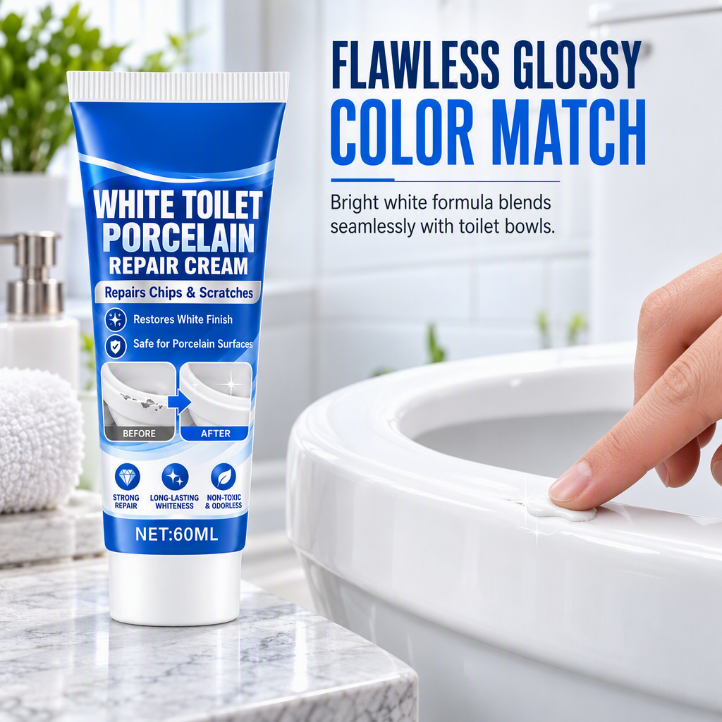 🔥White Toilet Porcelain Repair Cream