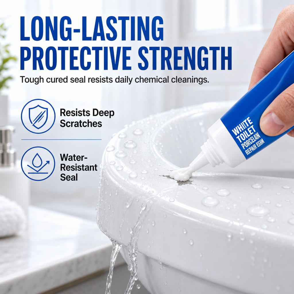 🔥White Toilet Porcelain Repair Cream