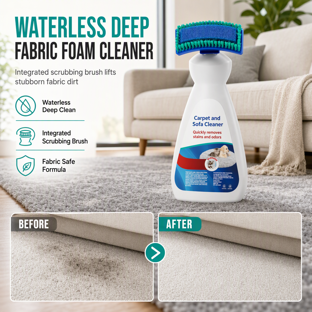 ⏳ Last Day 50% OFF|🧼 Waterless Fabric & Carpet Cleaner – Thermite